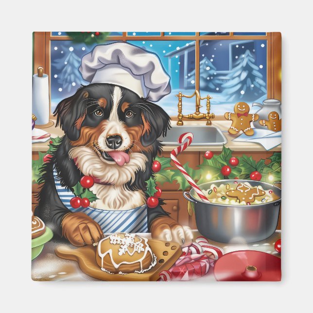Entlebucher Mountain Holiday Baking: Högtidlig Magnet (Framsidan)