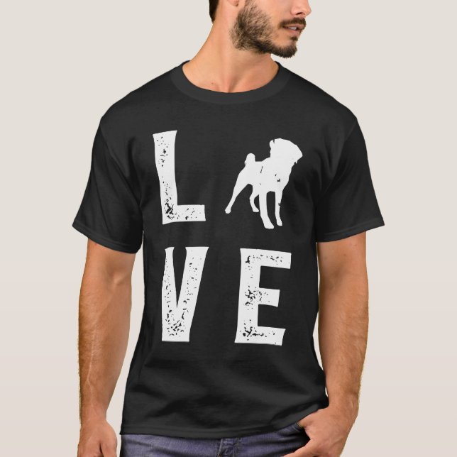 Entlebucher Sennenhund Love  1 T Shirt (Framsida)