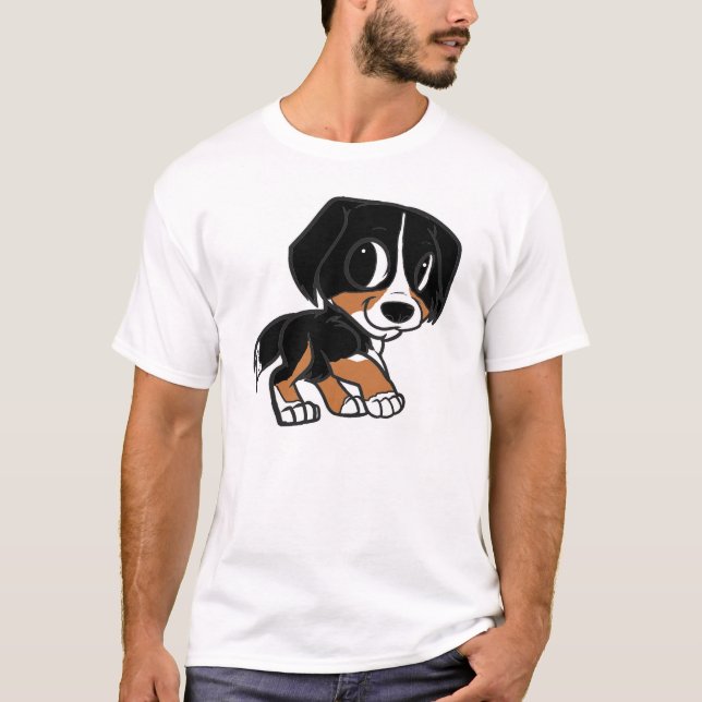 entlebuchermt-hund cartoon.png t shirt (Framsida)