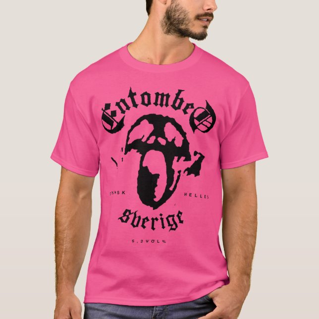 Entombed (svart) t shirt (Framsida)