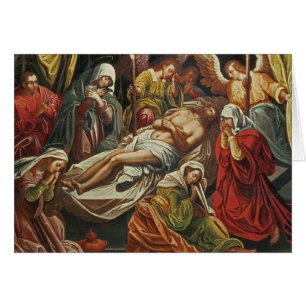 Entombment av Kristus, Villabranca Hälsningskort