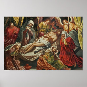 Entombment av Kristus, Villabranca Poster