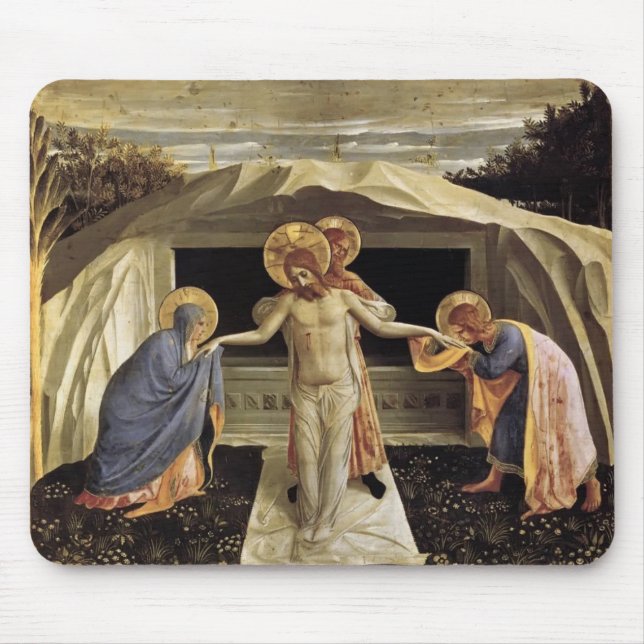 Entombment för Fra Angelico- Musmatta (Framsidan)