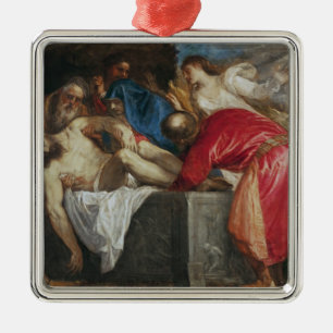 Entombmenten av Kristus, 1559 Julgransprydnad Metall