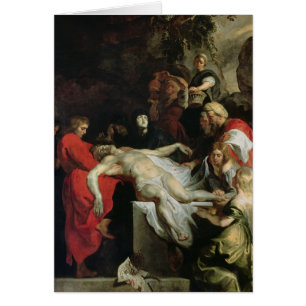 Entombmenten Hälsningskort