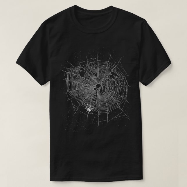 Entomolog Gift Idea Cobweb Spider T Shirt (Design framsida)