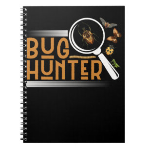 Entomolog Kryp Hunter Insekter Funny Biolog Anteckningsbok