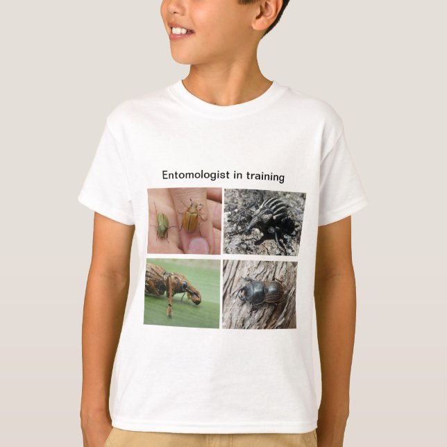 Entomolog under utbildning t shirt (Framsida)