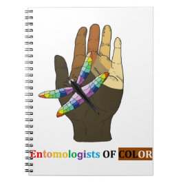 Entomologer i Färg logotyp Anteckningsbok