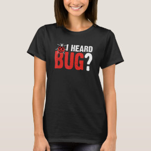 Entomologi Typer Av Insekter Nyckelpiga Fångare T Shirt