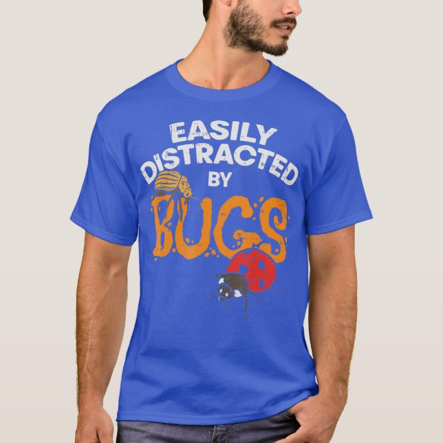 Entomologigåvor från Kryp catcher Insektra T Shirt (Framsida)
