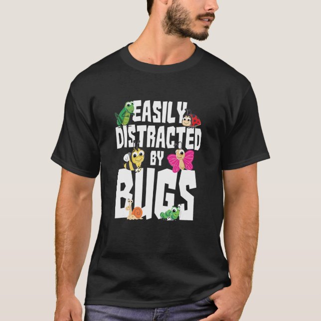 Entomologisk Beetle Catcher Insekt Leksaker Kryp C T Shirt (Framsida)