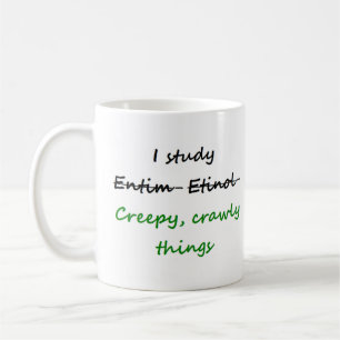 entomologisk kräpande sak kaffemugg
