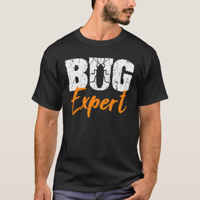 Entomologist Bug Expert Scientist Entomology Insec T Shirt (Framsida)