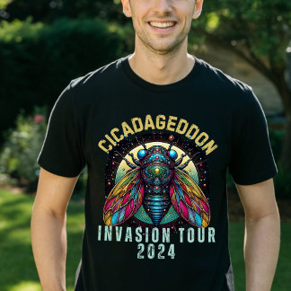 Entomology Cicada Fest 2024 Broods XIX & XIII Cica T Shirt