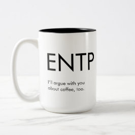 ENTP Argue kaffe Mugg Gift