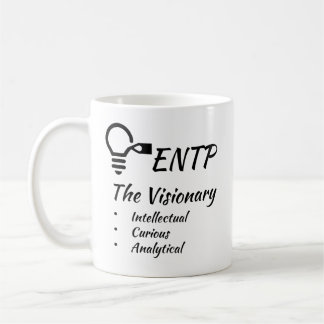 ENTP MBTI Myers-Briggs Type Indicator Personal Kaffemugg