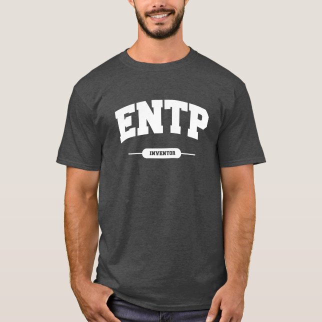 ENTP - Universiteten Stil T Shirt (Framsida)