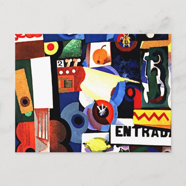Entrada - Amadeo de Souza-Cardoso Vykort (Framsida)