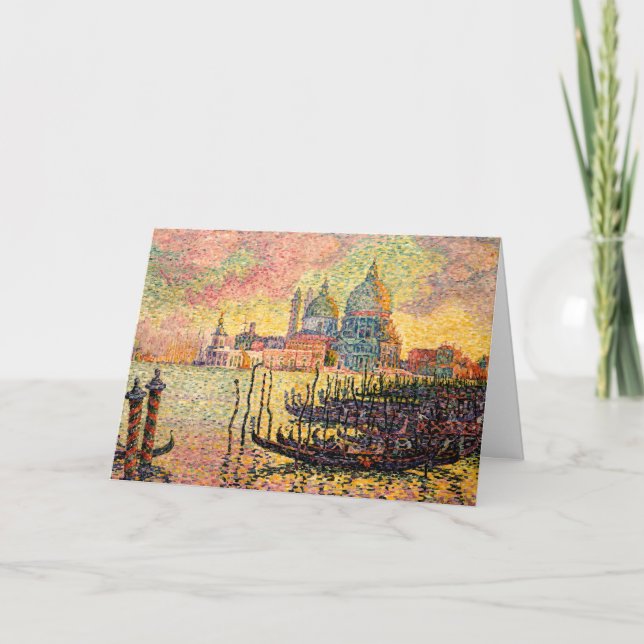 Entrance Grand Canal, Venedig | Paul Signac | Inbjudan (Framsida)