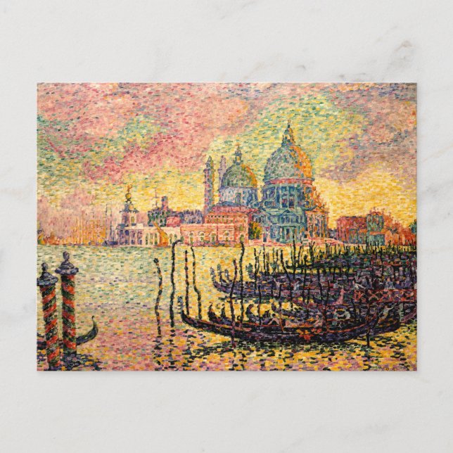 Entrance Grand Canal, Venedig | Paul Signac | Vykort (Framsida)