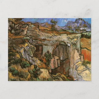 Entrance, Quarry nära Saint-Rémy, Vincent Van Gogh Vykort