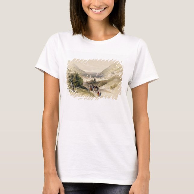 Entrance to Nablous, 17 april 1839, plate 41 for o Tee Shirt (Framsida)