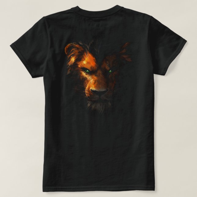 Entre Leões T Shirt (Design baksida)