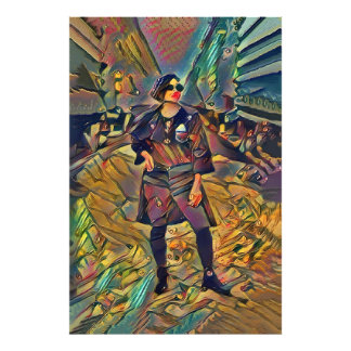 Entre Trenes Fototryck