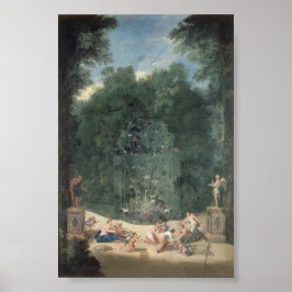 Entrée du Labyrinthe - Garden of Versailles Poster