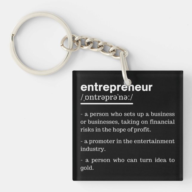 Entrepreneur Definition funny Business Owner Gift (Framsidan)
