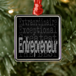 Entrepreneur Extraordinaire Metall Ornament