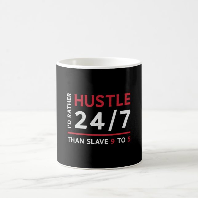Entrepreneur I'd Rather Hustle 24/7 Manager CEO Kaffemugg (Center)