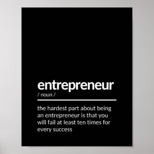 Entrepreneur idea-offert poster