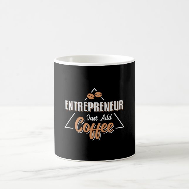 Entrepreneur Just Add Coffee Chef Manager CEO Gift Kaffemugg (Center)