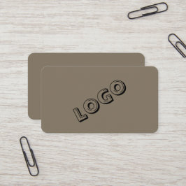Entrepreneur Logo Business Cards– Elegant Style Visitkort