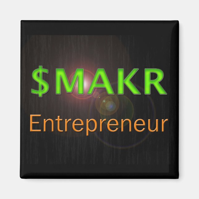 Entrepreneur Money Maker Magnet (Framsidan)