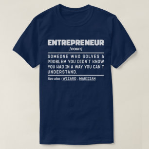 Entrepreneur noun Definition Coola Business Owner T Shirt