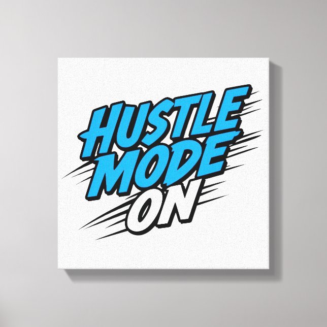 Entrepreneur Success and Ambition Canvastryck (Framsida)