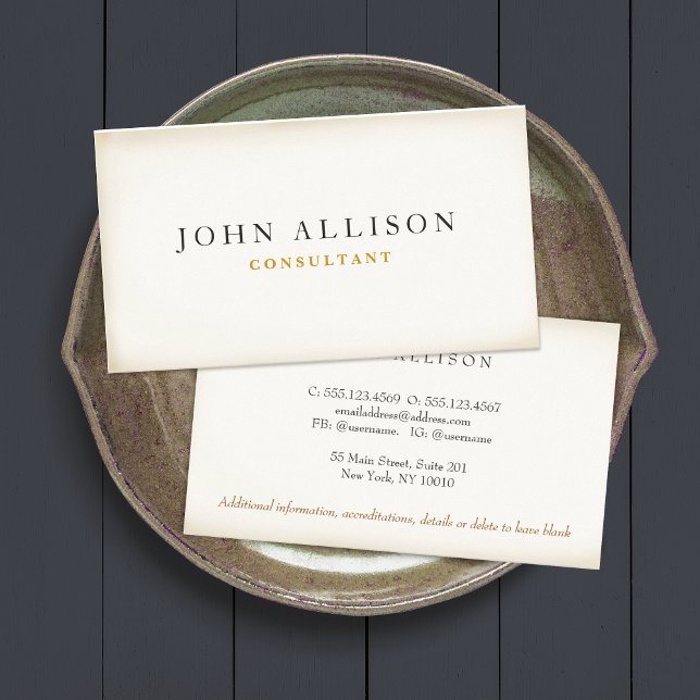 Entrepreneurs Rustic Åldras Mina Vintagar Visitkort (Skapare uppladdad)