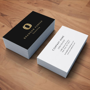 Entreprenör för enkel Professionell Logotyp Visitkort