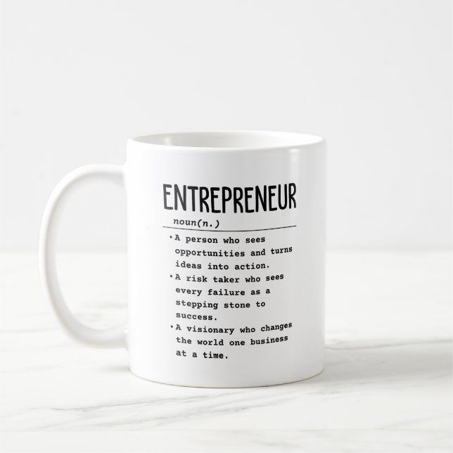 Entreprenör Kaffemugg (Vänster)