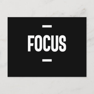 Entreprenör Motivationsgåva - Fokus Vykort