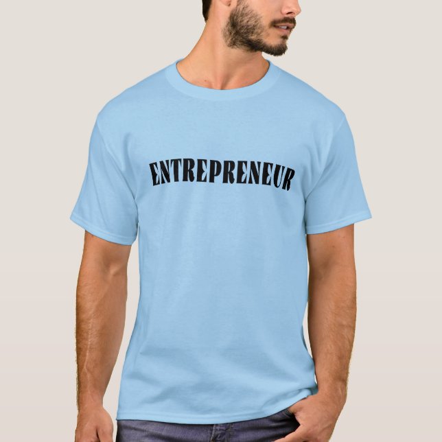 Entreprenör T-shirt (Framsida)