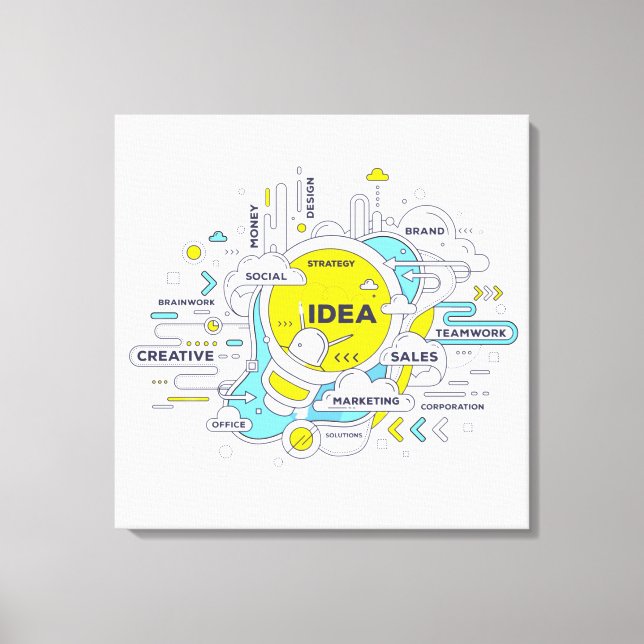 Entreprenörens credo canvastryck (Framsida)