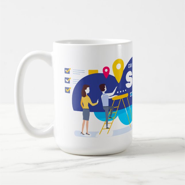 Entreprenörens credo kaffemugg (Vänster)
