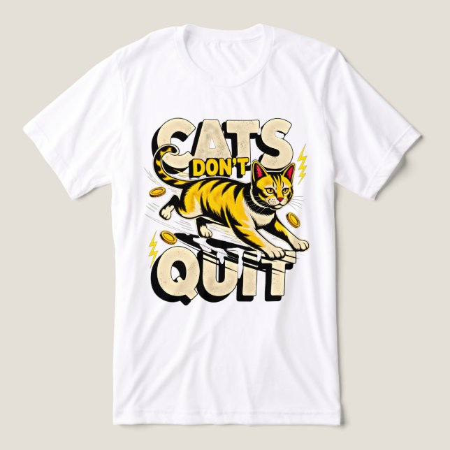 Entreprenörskatt Boss - Pengar Hustle-Gåva T Shirt (Design Framsida)