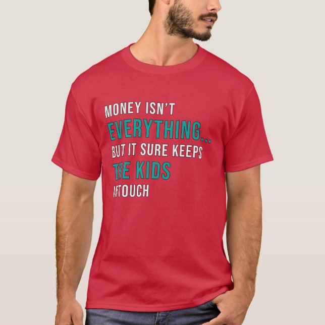 Entreprenörspengar är inte allt VD Chef ret T Shirt (Framsida)