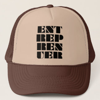 Entreprenuer brun hatt keps