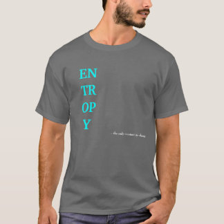 ENTROPI… den enda konstanten är ändring Tee Shirt